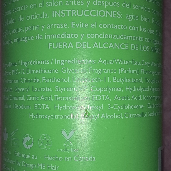 Design Me Fab Me Mult-Benifit Leave In + BONUS - Picture 8 of 10